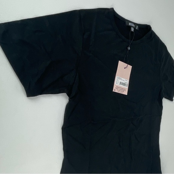 FITTED CREW NECK T SHIRT black - Picture 4 of 7